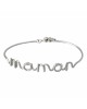 Bracelet fil lettering "MAMAN"