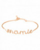 Bracelet à message "MAMIE" Rosé
